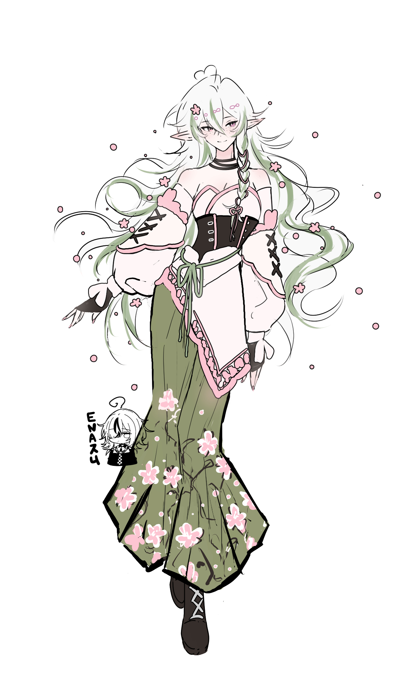Character design by Enazu